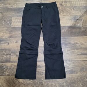 Prana Charcoal Buttoned Pants